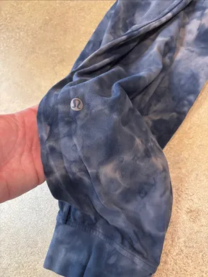 lululemon athletica Women's Tie-Dye Navy/Gray Track Joggers thumbnail 2