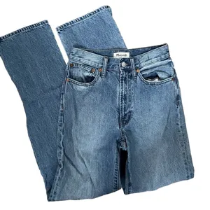 Madewell‎ the perfect vintage straight jean medium wash comfortable casual pants thumbnail 1