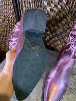 Metallic Pink Rock n Roll Cowgirl Boots Size 8 thumbnail 6