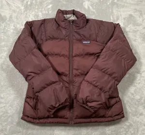Patagonia Fitz Roy Jacket Womens Small Goose Down Quilted Outdoor Puffer Hiking thumbnail 1