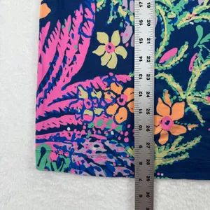 Lilly Pulitzer Laurana‎ Off Shoulder Dress Medium Floral Colorful Print READ thumbnail 3