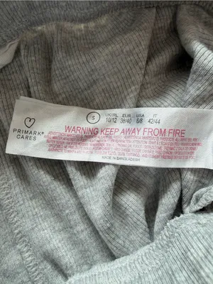 Primark Women's Soft Ribbed Lounge Shorts - Gray thumbnail 4