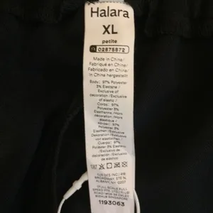 NWT Halara black xl petite pants thumbnail 11