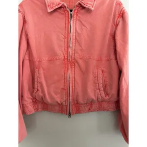 Free People FP One Birdie Washed Jacket Rose Women's Size Small‎ thumbnail 5