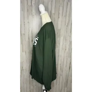 NWT Captivating Michigan State Spartans Women's‎ XL Green Long Sleeve T-Shirt thumbnail 5
