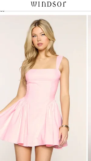 Windsor Pink mini dress new with tags thumbnail 3