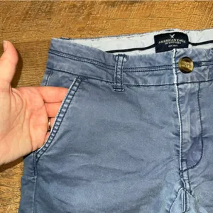 American Eagle Stretch Midi Khaki Shorts thumbnail 3