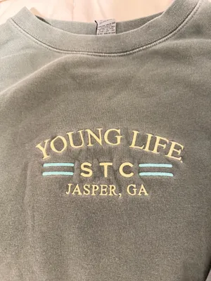 Sharptop YoungLife Crewneck Gray Size M thumbnail 2