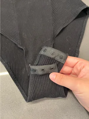 Ribbed Bodysuit Forever 21 thumbnail 5