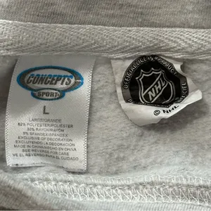 Concept Sports NHL L Heather Gray NY Islanders Embroidered Pullover Sweatshirt thumbnail 4