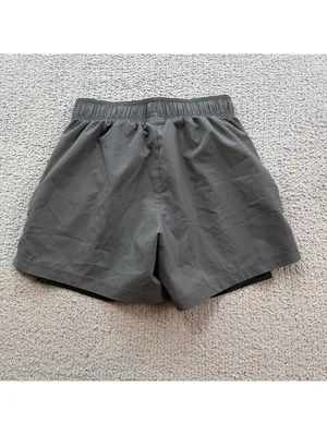 Gymshark Womens Grey Dual-Layer Athletic Training Shorts XS Compression Lining thumbnail 2