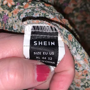 SheIn Boho Floral Print Long Elastic Waist A-Line Skirt thumbnail 7