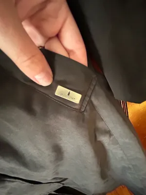Black London Fog FOG Trench Coat thumbnail 5