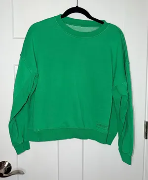 Pantone Green Crew Neck Sweatshirt Size M thumbnail 1