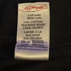 Vintage Ed Hardy black graphic tee thumbnail 4