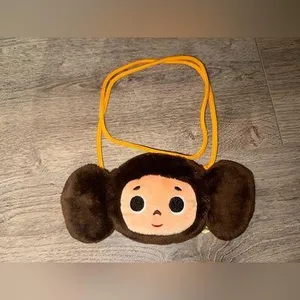 Sun Arrow Japanese Rare Coin purse monkey bag with strap dated 2010 Brown thumbnail 2