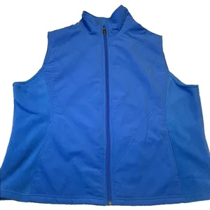 Columbia Blue Fleece Lined Full Zip‎ Vest Women's XL thumbnail 1