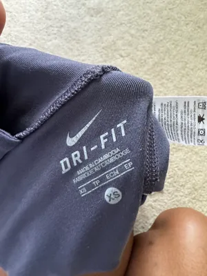 Nike Gray Athletic Dri-Fit Running Shorts thumbnail 3