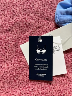 Abercrombie Curve Love Glitter Bikini Top thumbnail 5