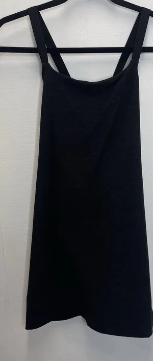 Beyond Yoga XS Spacedye Move It Active Dress in Black Charcoal w/ Shorts thumbnail 1