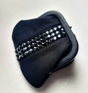Swarovski black Monroe frame coin purse thumbnail 7