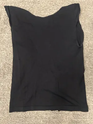 Free People Top Black Open Back thumbnail 2
