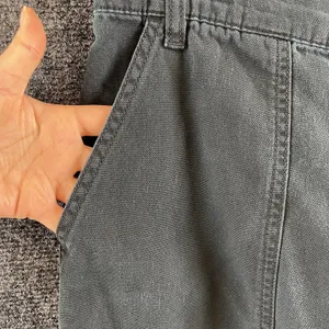 AEROPOSTALE Women's Size M Faded Slate Blue Gray Utility Cargo Pants Canvas Y2K thumbnail 5
