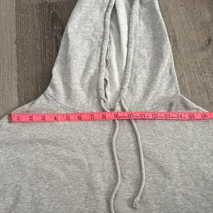 Pac Sun (LA Hearts) Cropped Grey Hoodie (XS) thumbnail 7