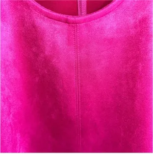 Ann Taylor Pink Suede Sleeveless Blouse •Large thumbnail 5