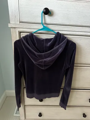 Juicy Couture Velour Purple Jacket thumbnail 4