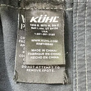 KUHL Womens Cargo Pants Size 8 Regular Gray Stretch Straight Leg Hiking Outdoor thumbnail 10