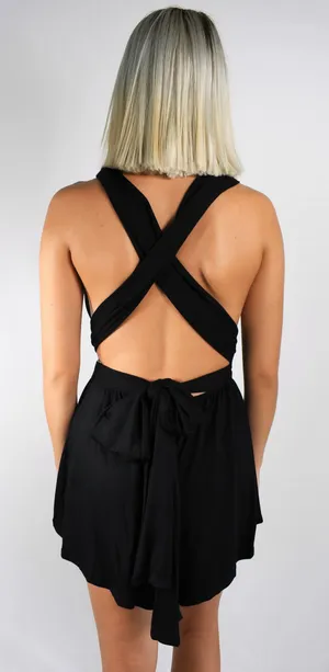 Boutique Romper Black thumbnail 2
