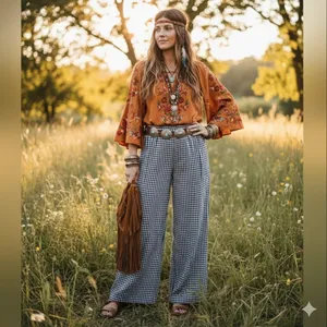 Free People East Side Trousers Pants - black/white Sz S New no tags 👈🏻 thumbnail 5
