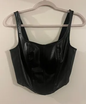 Sincerely Jules Black Corset Top thumbnail 1