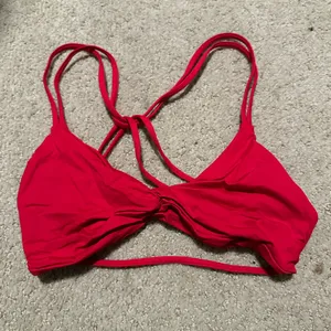 NWOT L*Space Hartley bikini top lipstick red thumbnail 3