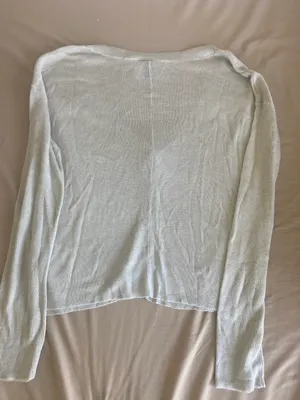 H&M Beige Cardigan thumbnail 4