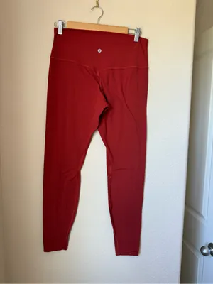 Lululemon Align High-Rise Pant 28" Cayenne Size 10 thumbnail 2