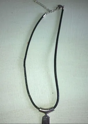 Lia Sophia Leather Silver Choker thumbnail 2