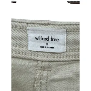 Wilfred Free Modern Utility Pant Birch Khaki Size 8‎ Womens Straight Leg Modern thumbnail 4
