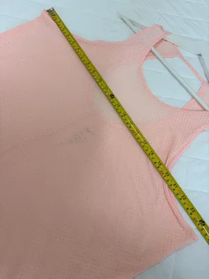 Nike Dri-FIT Peach Mesh Training Tank Top Open Back Athletic Workout XXL NWT thumbnail 6