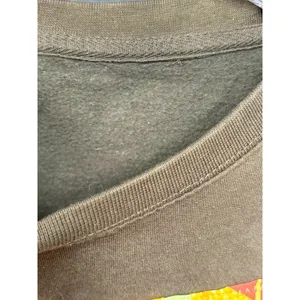 Cottagecore Quilt Block Applique Sweatshirt Geometric Star Patchwork read Size undefined thumbnail 5
