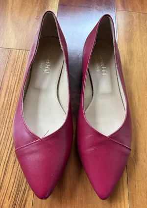 Garnet Hill Italian leather flats thumbnail 1