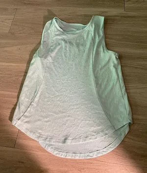 Lightweight Mint Athletic Tank Top Blue Size M thumbnail 1