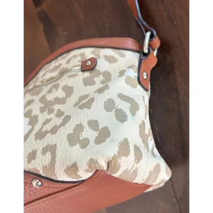 Born b.o.c.‎ Crossbody Bag Leopard Print Adjustable Strap Cheetah Purse Neutral thumbnail 5