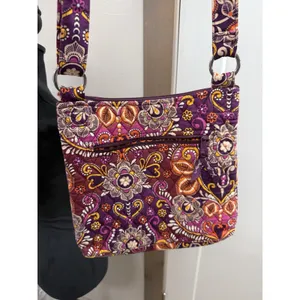 Vera Bradley Safari Sunset Hipster Women's Crossbody Bag Purse Handbag thumbnail 4