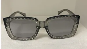 Black Bling Oversized Fashion Wear Sunglasses Square Frame Fun Design‎ D-19 thumbnail 1