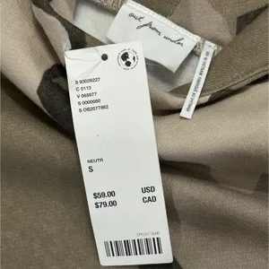 Urban Outfitters Out From Under Camo Hoodie Cropped Oversized Streetwear Y2K thumbnail 4