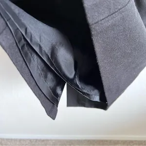 Club Monaco Women's Black Wool Pleated‎ Sheath Dress thumbnail 5