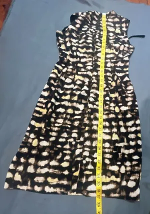 LAUREN RALPH LAUREN Sleeveless Abstract Print Sheath Dress Size 8P thumbnail 7