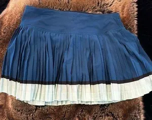Blue Lululemon Pleated Mini Skirt thumbnail 1